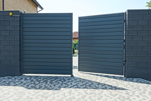 Metal Front Gates